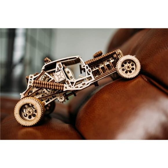 Wood Trick Mad Buggy Car 3D Wooden Puzzle for Adults - Rides up to 25 feet - Picture 3 of 6